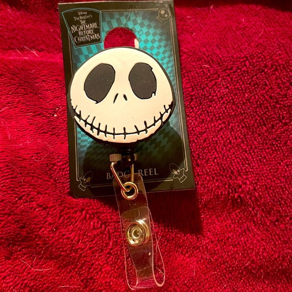 Disney Other - Jack Skellington badge reel